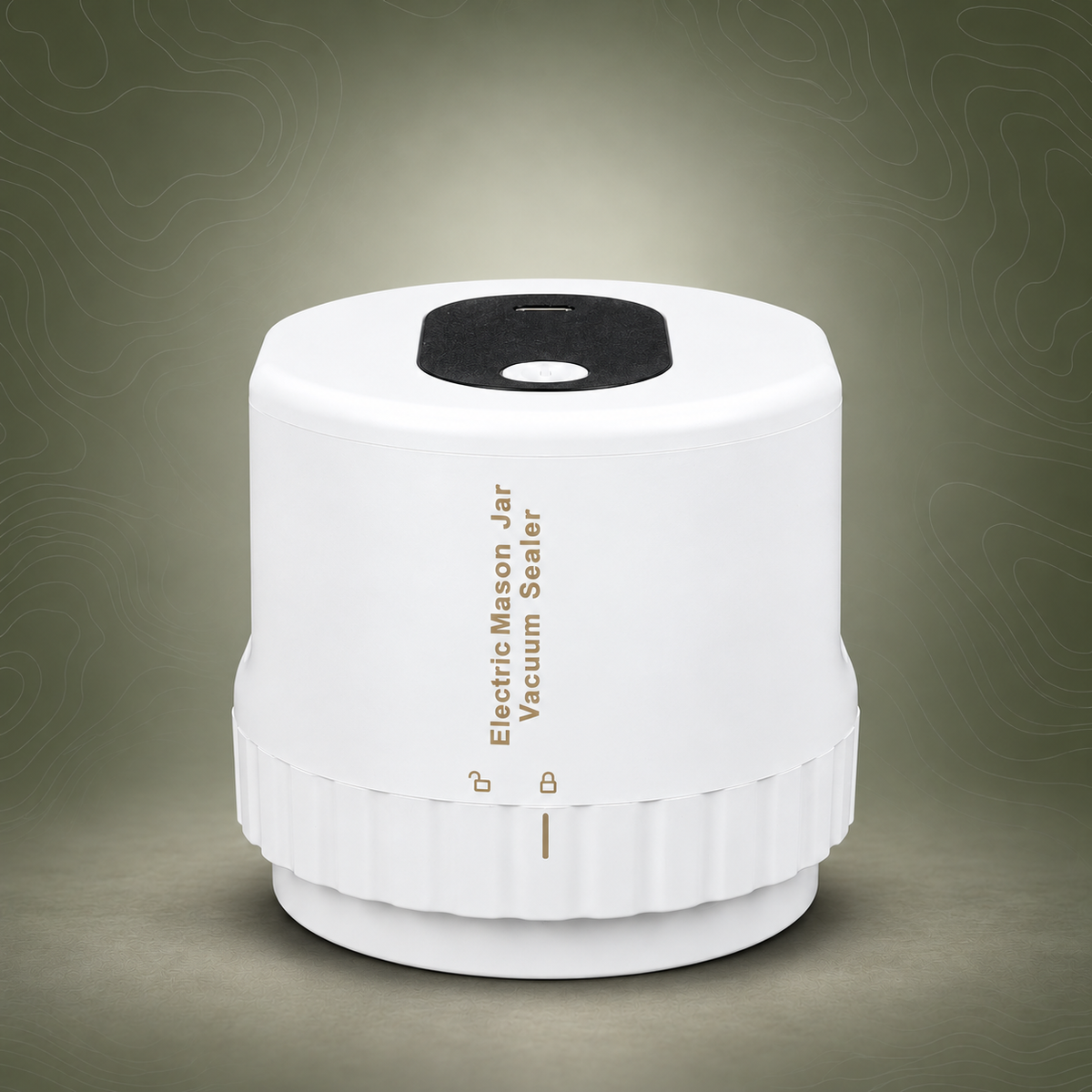 Electric Jar Vacuum Sealer Kit - Rechargeable Mason Jar Food Preservation System