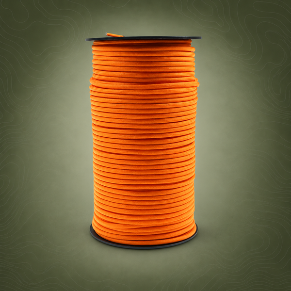 100m Outdoor Paracord Survival Rope - Orange
