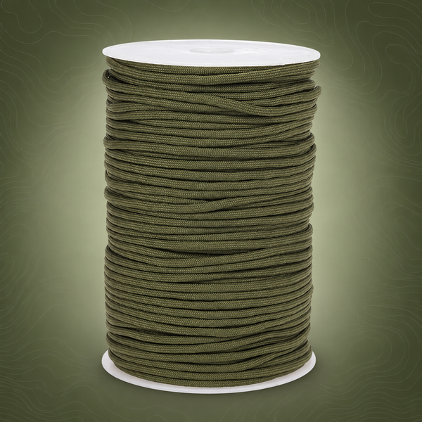 100m 550 Type Paracord Rope - Army Green