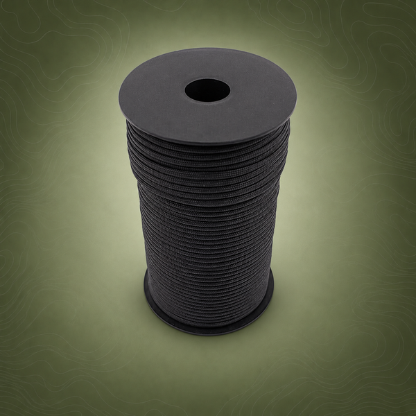 100m 9-Core Paracord Rope - Black
