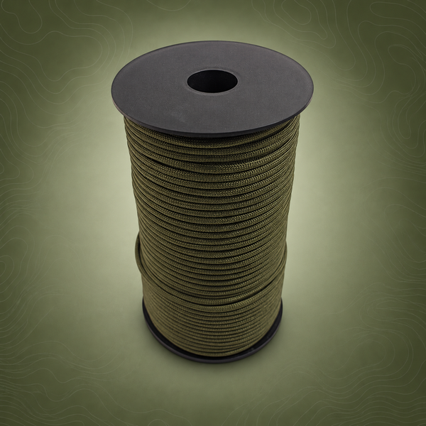 100m 9-Core Paracord Rope - Army Green