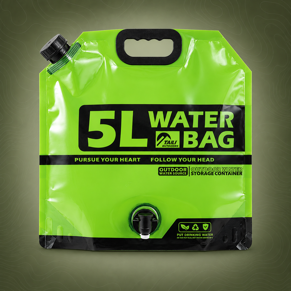 5L Collapsible Outdoor Water Storage Bag with Tap