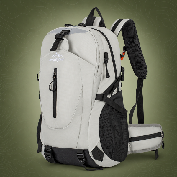 Professional Large Capacity Hiking Backpack - Grey