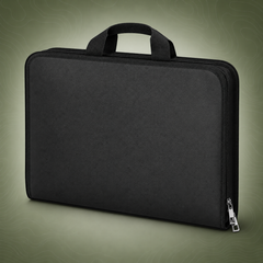 Fireproof & Waterproof Expanding File Folder on subtle topographic background