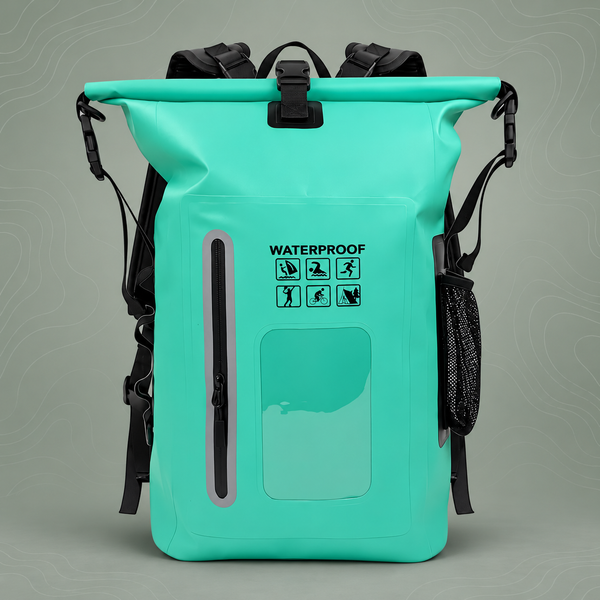 25L Dry Bag - Adventure Ready - (Cyan)