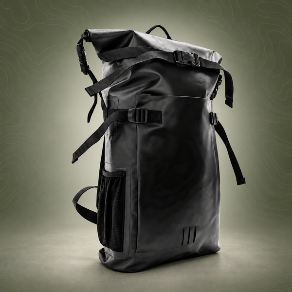 IPX6 Waterproof Dry Bag Backpack with 500D PVC Mesh