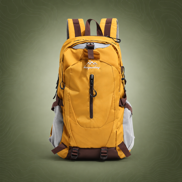 Yellow Hiking Backpack 36-55L