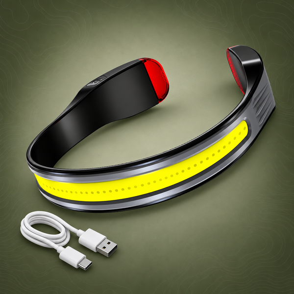 230° Wide Beam Rechargeable LED Headlamp