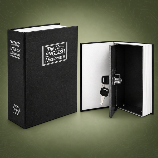 Hidden Book Safe – Discreet Lockable Storage for Cash, Jewellery & Valuables
