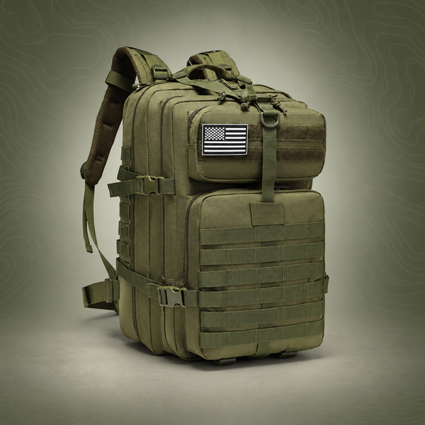 Tactical Backpack, 45L, Army Green