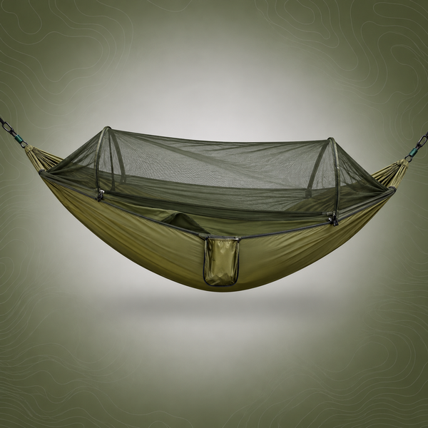 Double Person Camping Hammock with Mosquito Net