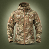 ESDY Men's Soft Shell Windproof Jacket, Camouflage - M