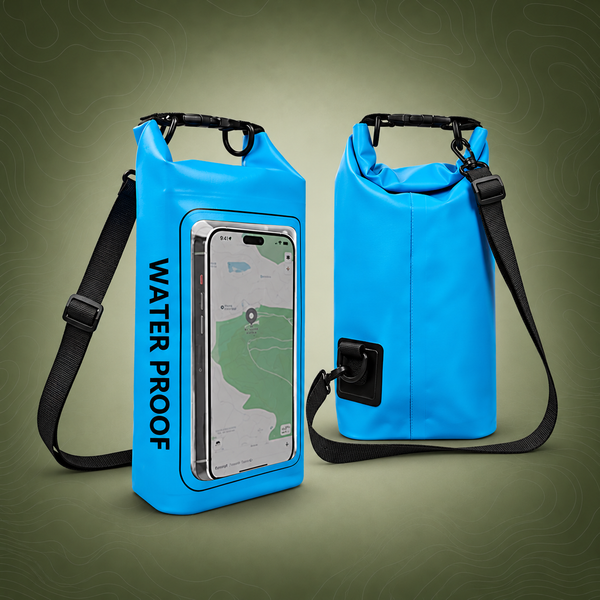 IPX6 Waterproof Crossbody Phone Bag, Blue