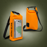 IPX6 Waterproof Crossbody Phone Bag, Orange