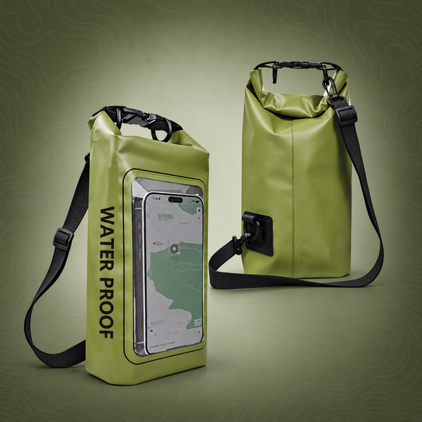 IPX6 Waterproof Crossbody Phone Bag, Green