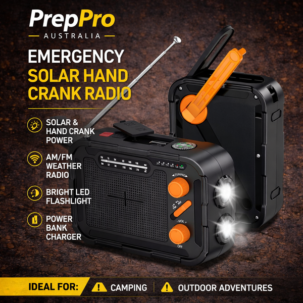 R‑N31 Emergency Radio with Battery Bank | PrepPro