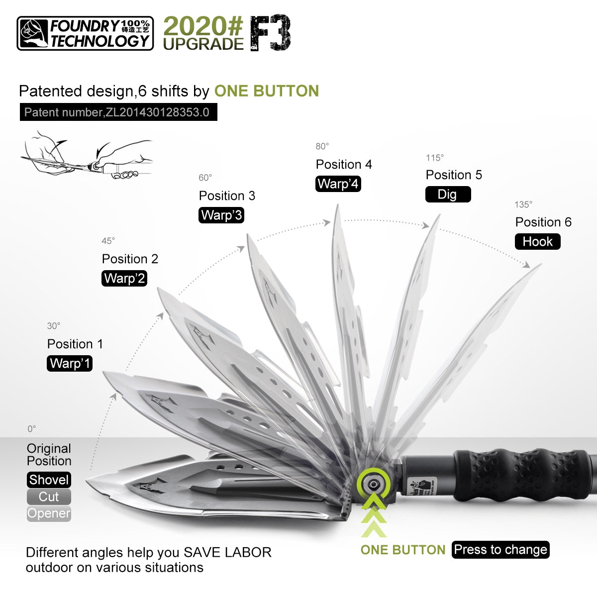 ANNIHILATE Premium Multi-Function Shovel System