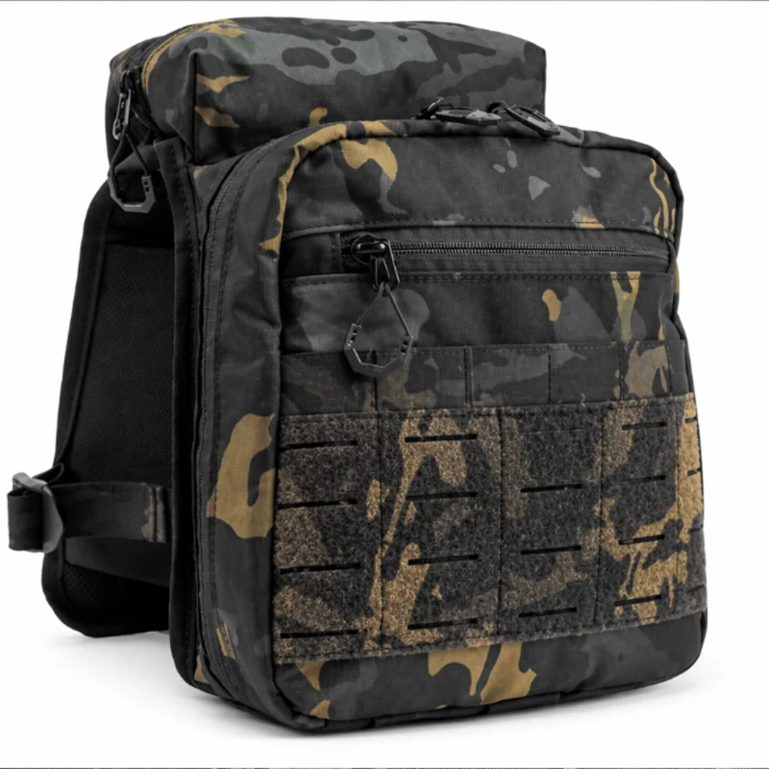 5-Piece Tactical Vehicle Storage Set – MOLLE Seat-Back, Headrest & Boot Organiser System