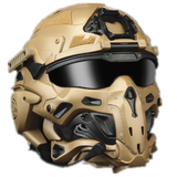 PrepPro Tactical Full-Face Helmet – Built for Skirmish, Airsoft & MilSim - PrepPro Australia