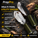 PrepPro Multi-Tool Survival Shovel – Compact Edition
