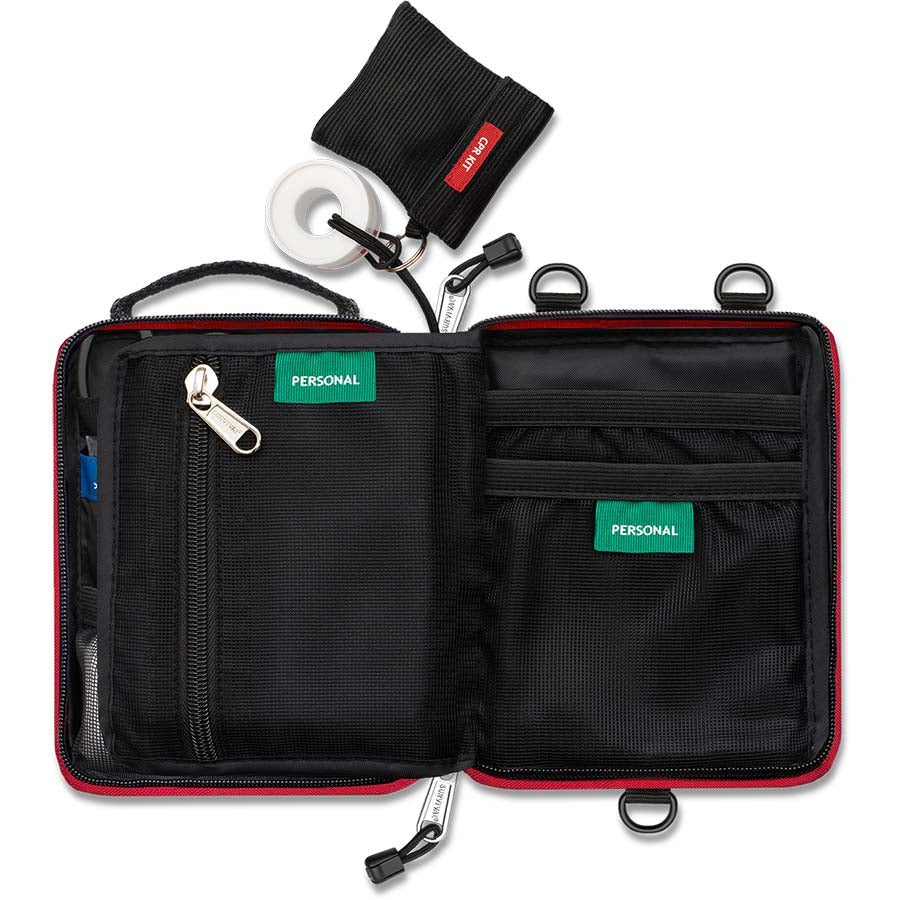 SURVIVAL Handy First Aid Kit – Compact Emergency First Aid Kit for Home, Car & Travel