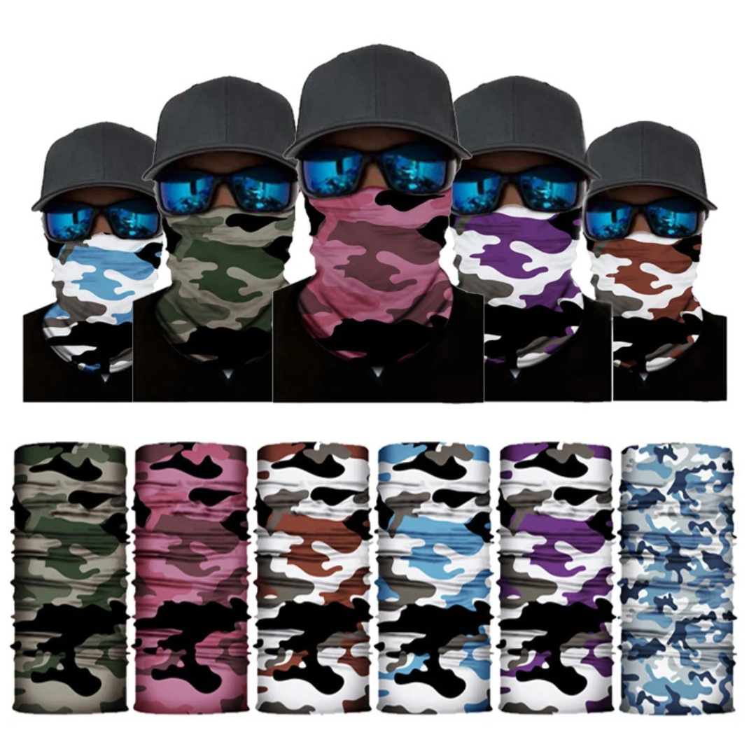 Tactical Camo Multi-Use Neck Gaiter
