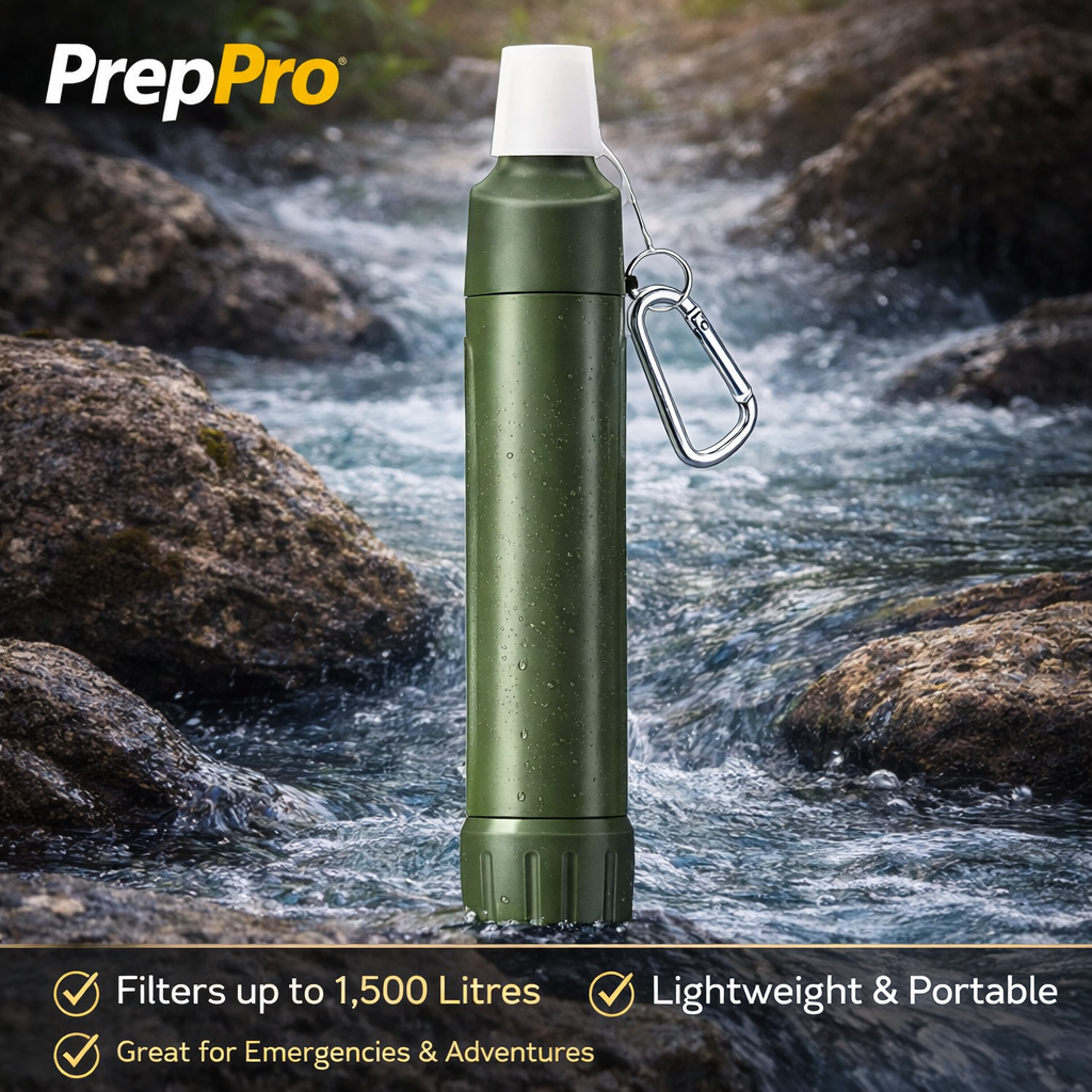 Portable Water Purification Straw – Survival Travel Filter