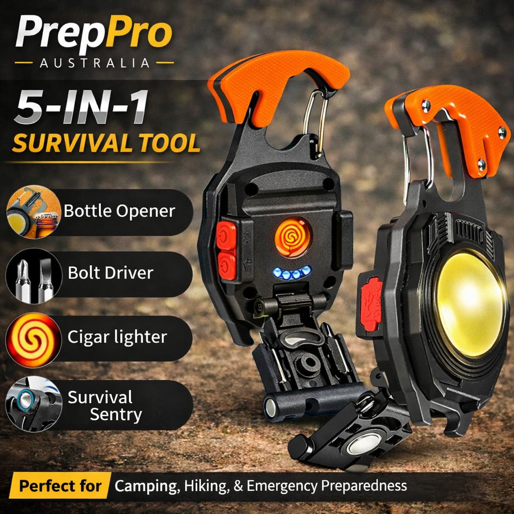Multi-Function Survival Keychain Light