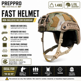 FAST Helmet + ARC Rail Lighting System (Bundle)