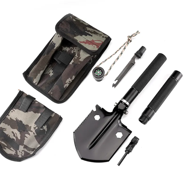 PrepPro Survival Shovel Kit – All‑Terrain Outdoor Multi‑Tool