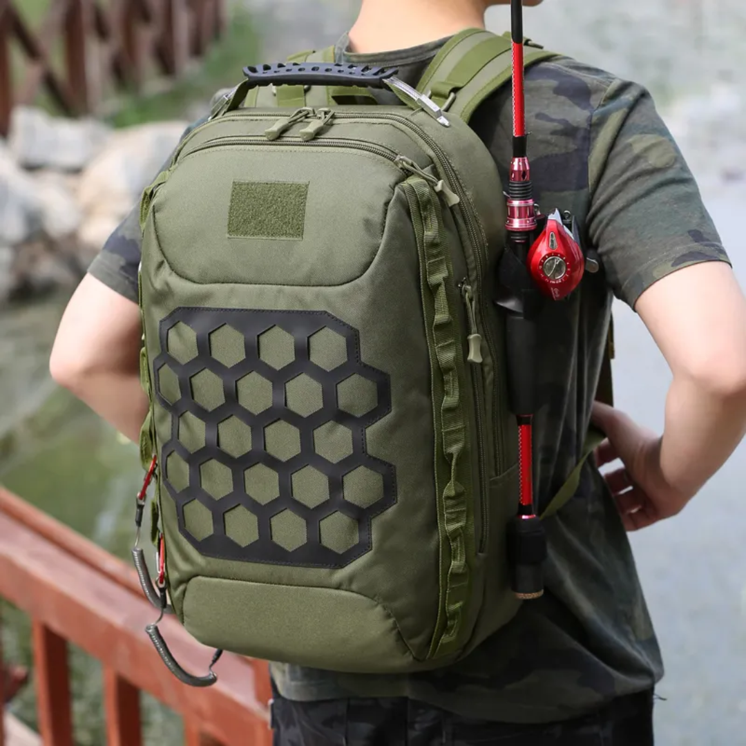 PrepPro Tactical Fishing Backpack – Built for the Outdoors