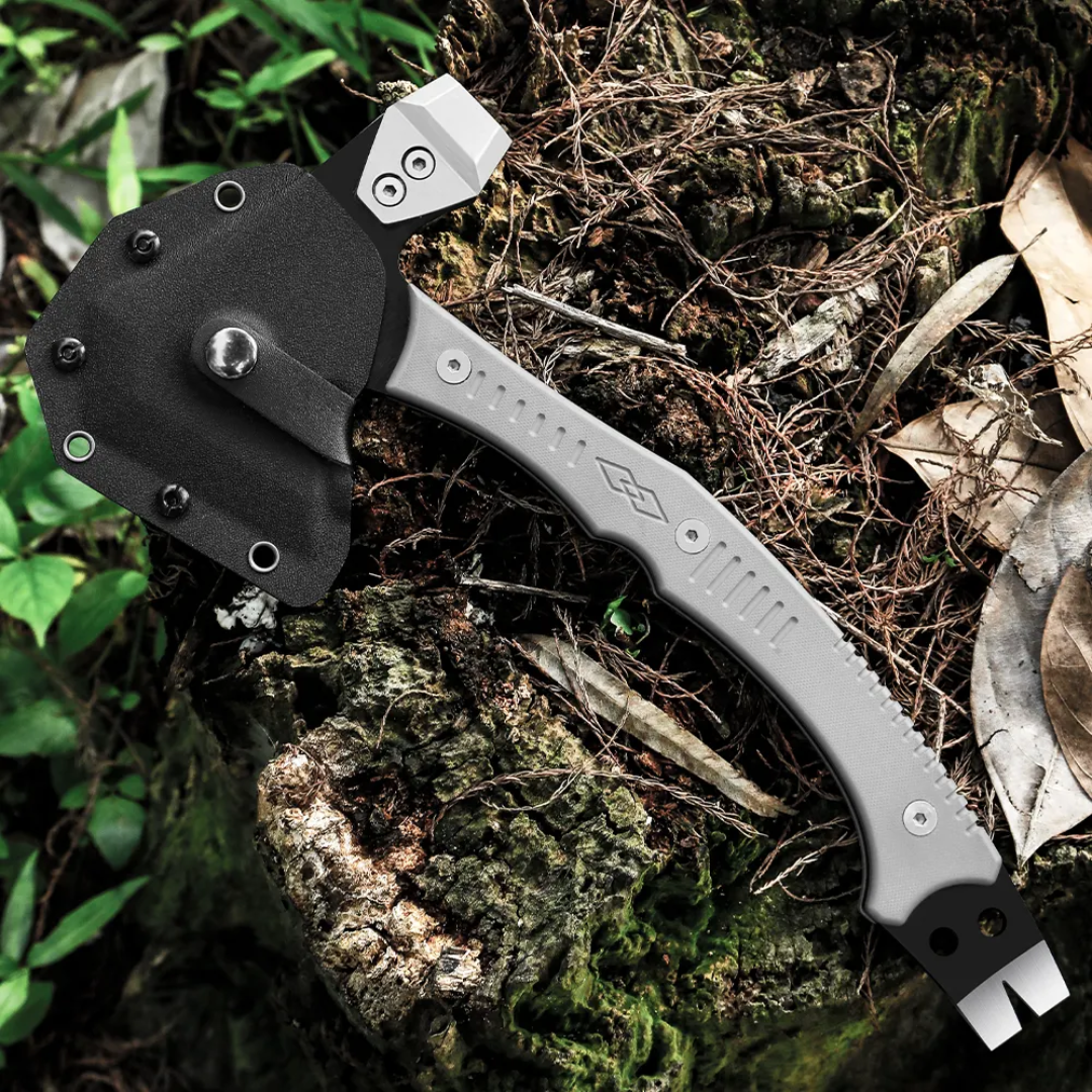 SurvivalForge™ Multi-Use Tactical Axe – Precision Meets Power