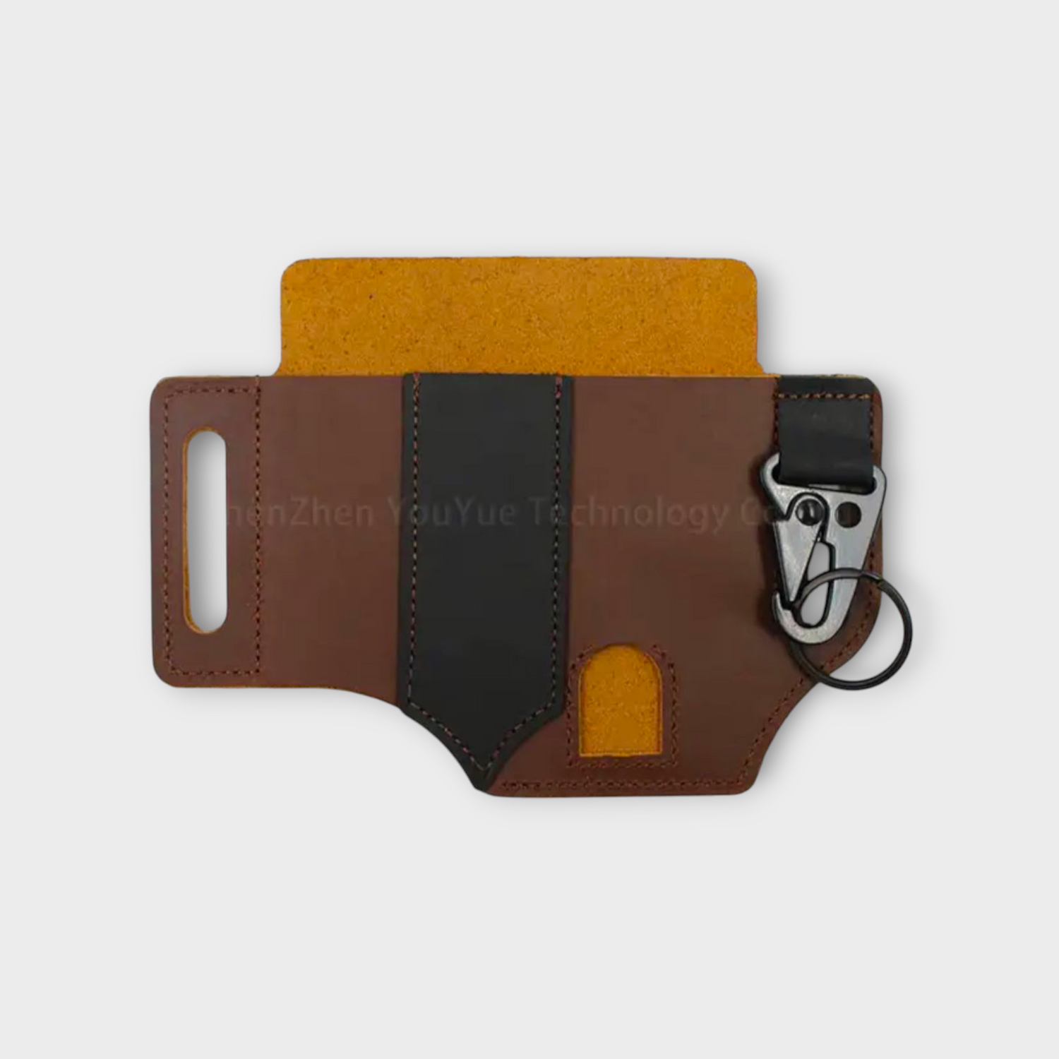 PrepPro Leather EDC Belt Sheath – Everyday Essentials, One Holster