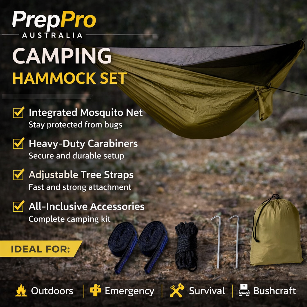 Quick‑Open Mosquito Net Hammock – Insect‑Proof Camping