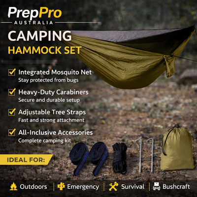 Quick‑Open Mosquito Net Hammock – Insect‑Proof Camping
