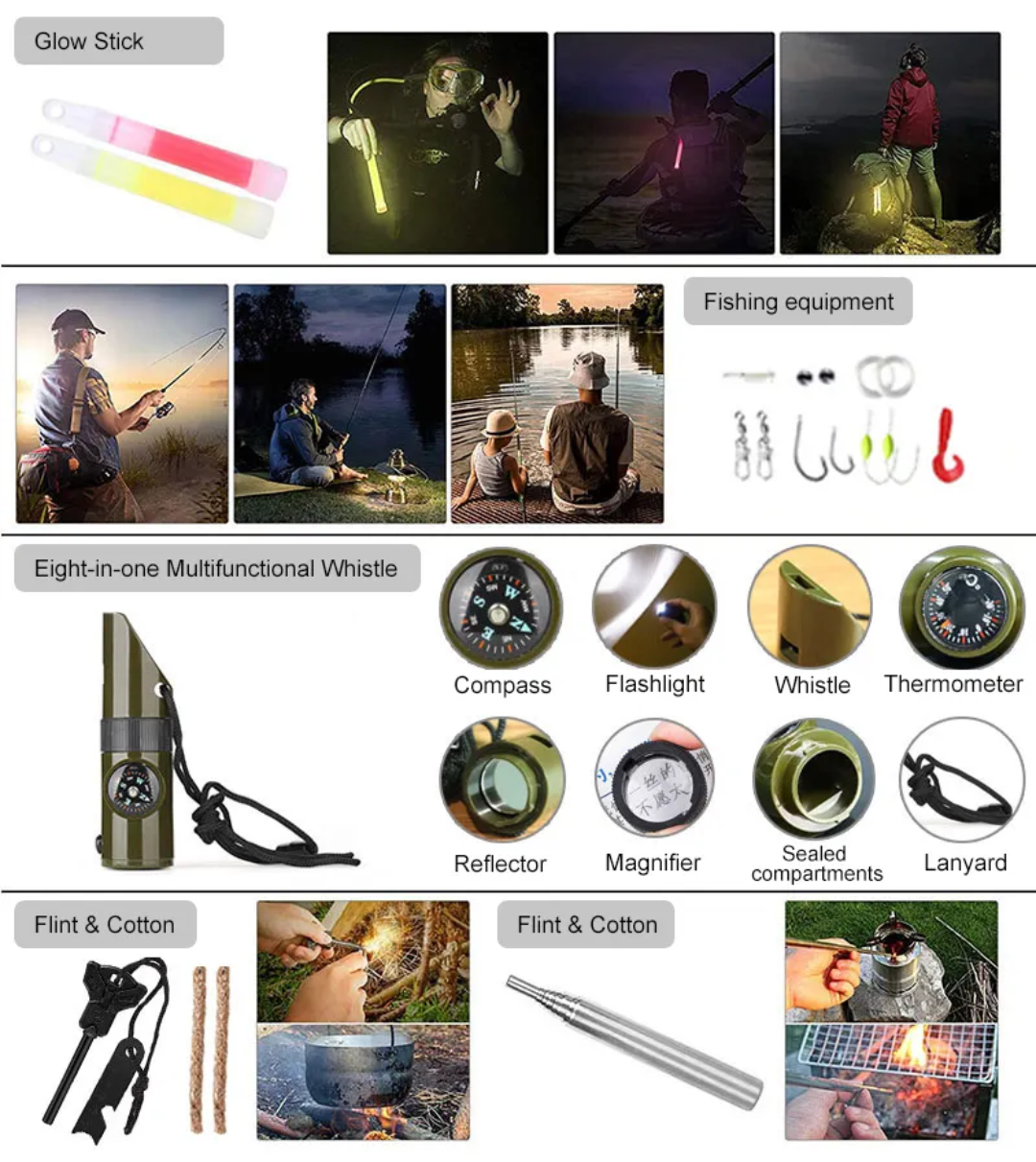 PrepPro Explorer 64-Piece Survival Kit