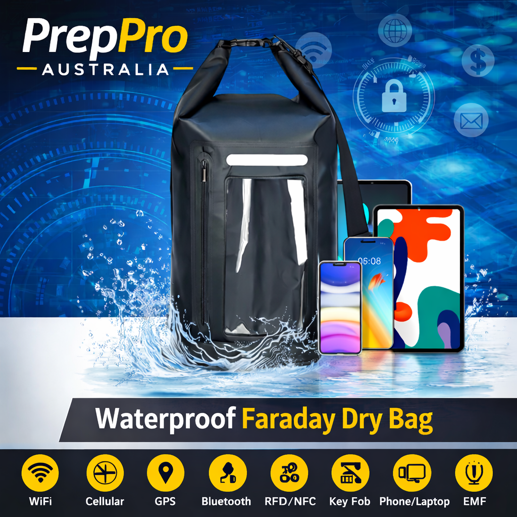 15L Faraday Dry Bag – Signal‑Blocking & Waterproof | PrepPro
