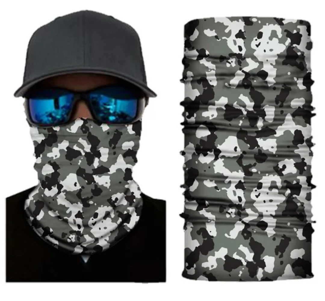 Tactical Camo Multi-Use Neck Gaiter
