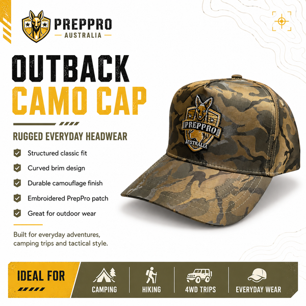Camo Snapback Cap – Rugged Style & Comfortable Fit | PrepPro