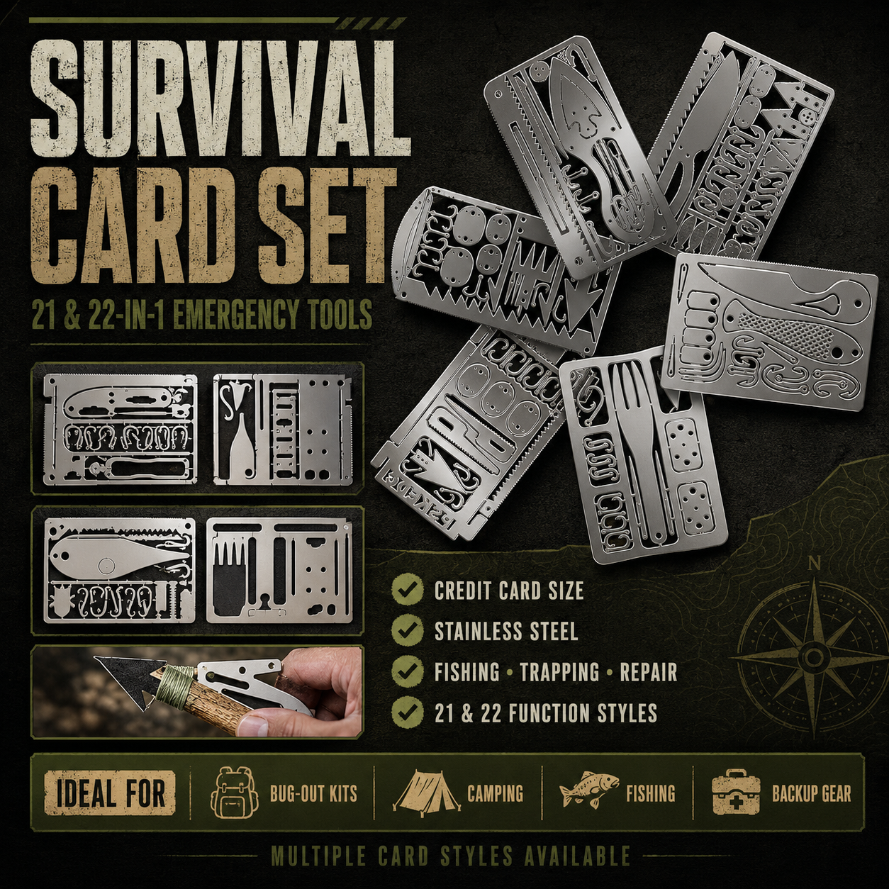 PrepPro Survival Card Set