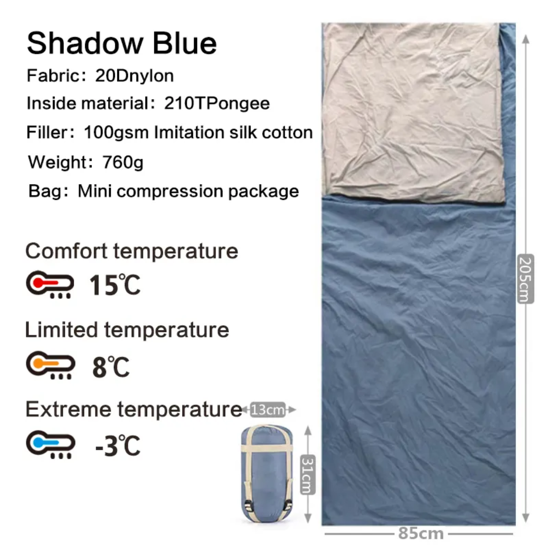 PrepPro Lightweight Sleeping Bag – Compact, Waterproof & Adventure-Ready
