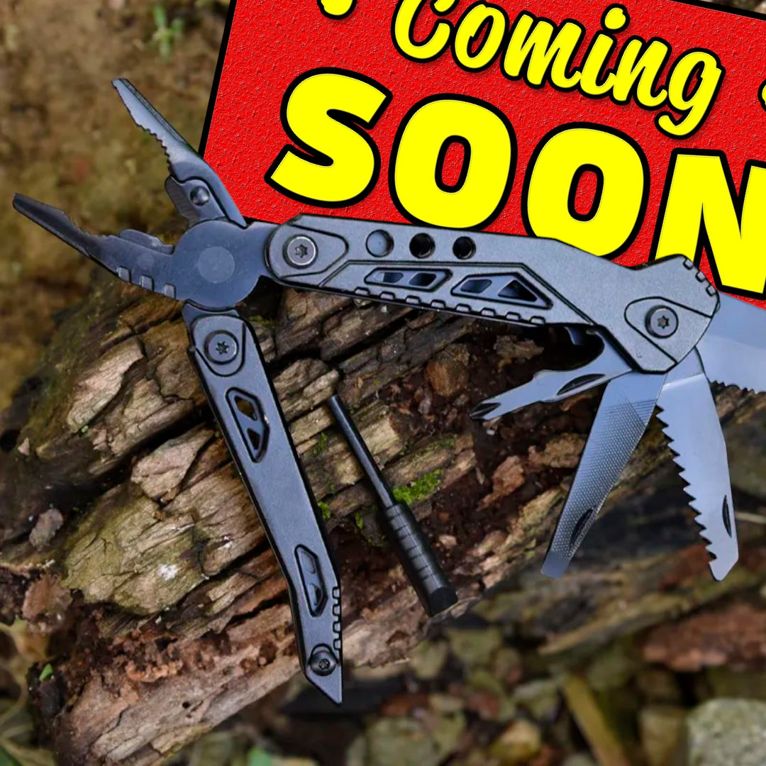 PrepPro Tactical Multi-Tool Pliers | 15-in-1 Survival & EDC Tool