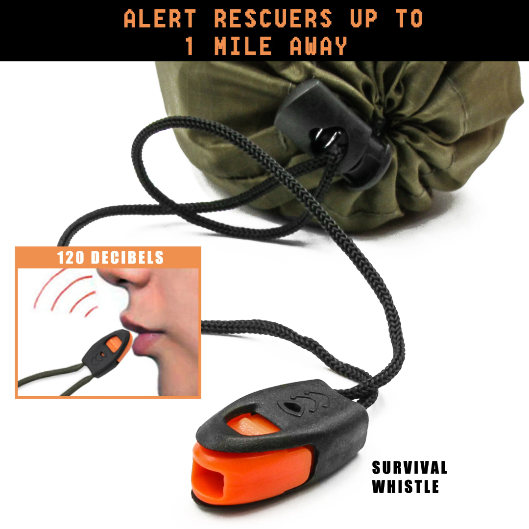 PrepPro Emergency Survival Tent – Stay Warm, Dry & Visible Anywhere