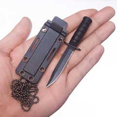 PrepPro Stubby Commando – Mini Survival Neck Knife - PrepPro Australia
