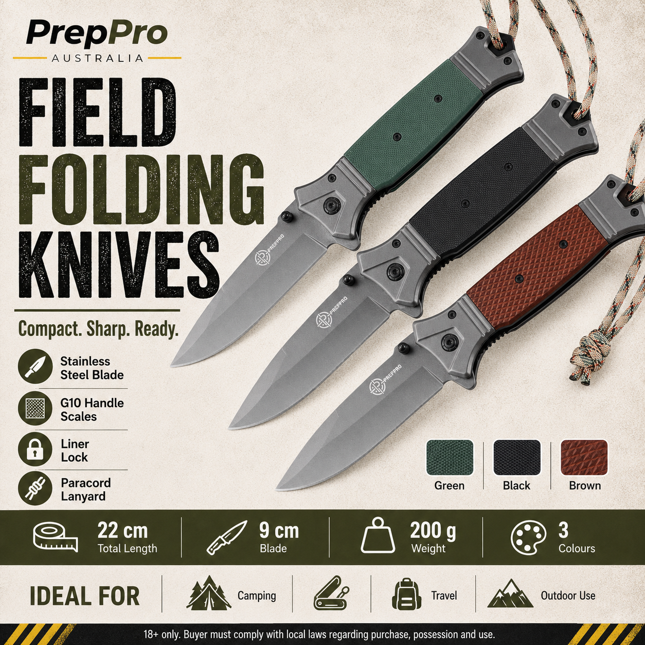 Viper Folding Utility Knife – Compact & Reliable | PrepPro