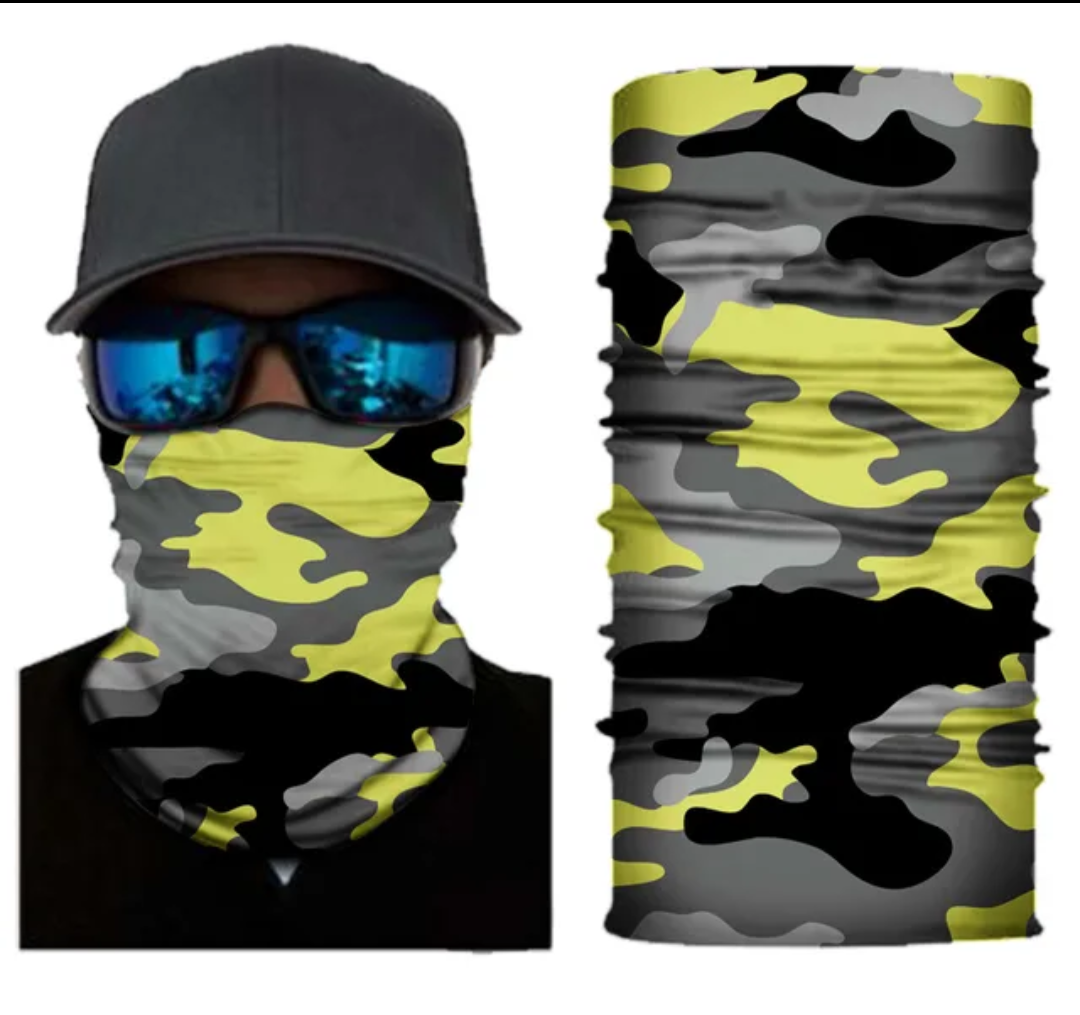 Tactical Camo Multi-Use Neck Gaiter