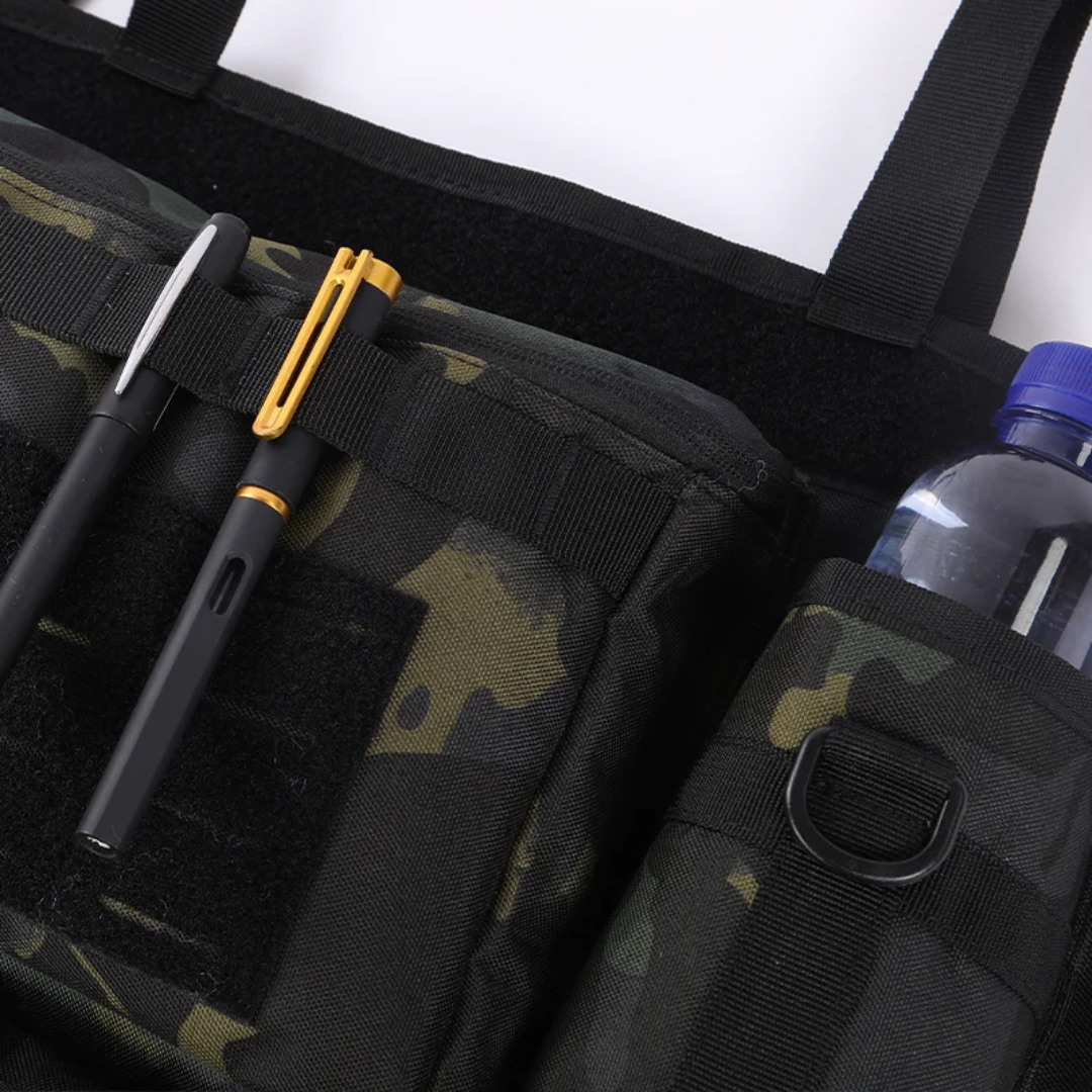 5-Piece Tactical Vehicle Storage Set – MOLLE Seat-Back, Headrest & Boot Organiser System