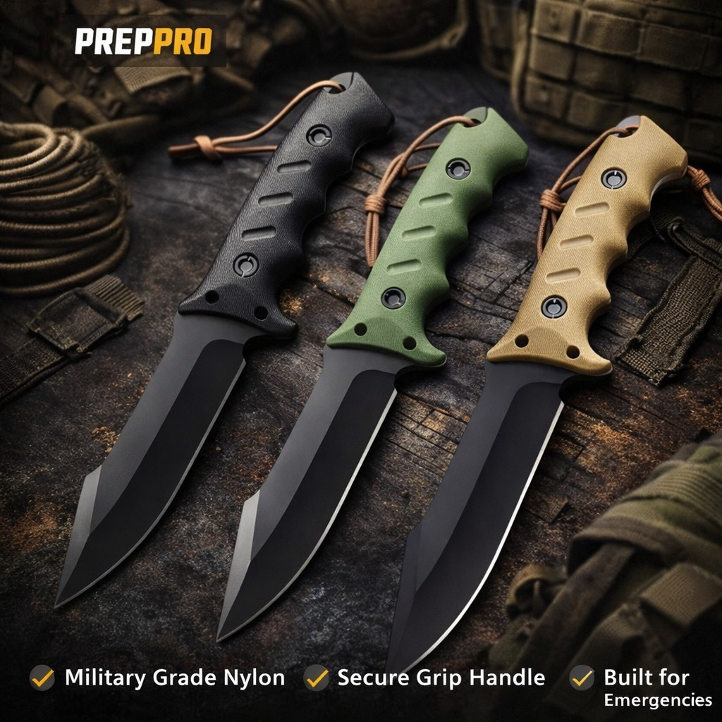 Warden Field Utility Knife – Precision Outdoor Blade | PrepPro
