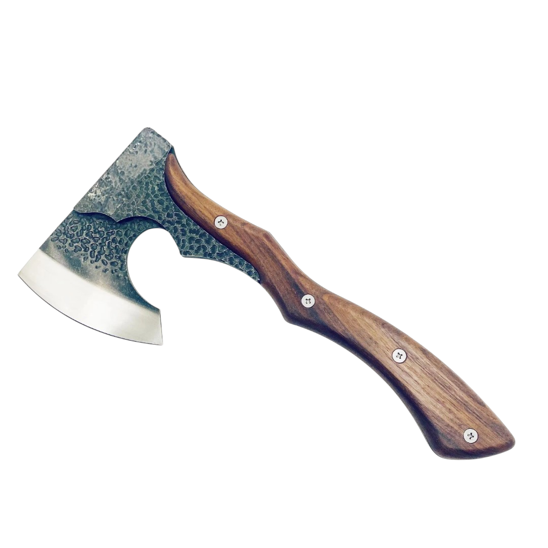 Forged Full-Tang Viking Axe – High Carbon Steel Outdoor Axe