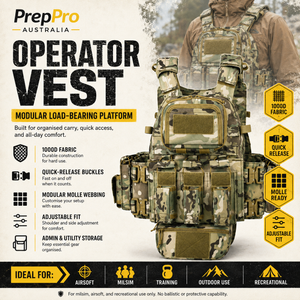 Operator Vest – Modular Load-Bearing Platform